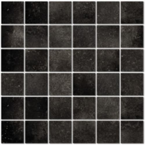 Manhattan in Charcoal - 2x2 Mosaic Tile
