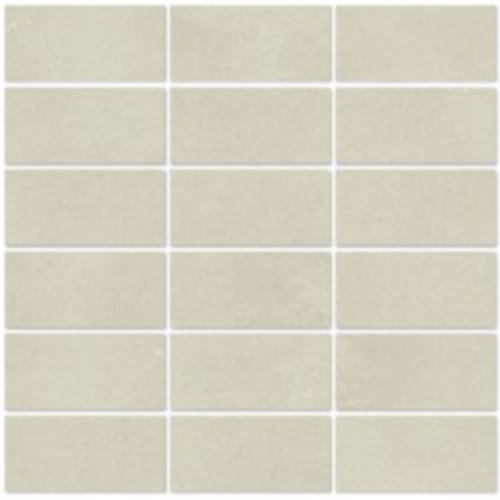 Massive in Silver - 2x4 Stack Mosaic Tile