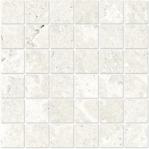 Maxford in White - 2x2 Mosaic Tile