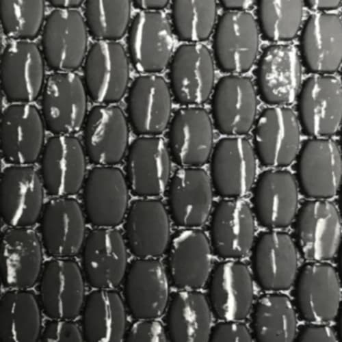 Micro Crystal Stone Ii In Black - Barrell Mosaic