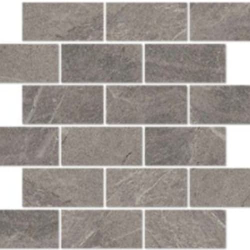 Modern Slate in Grey - 2x4 Brick Mosaic Tile