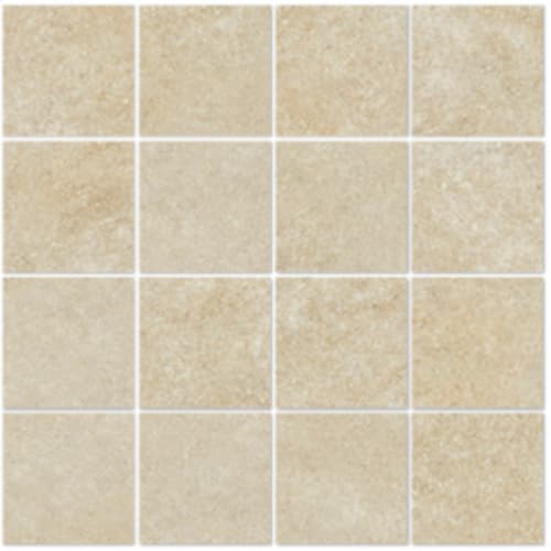 Oxford In Buff - 3X3 Mosaic