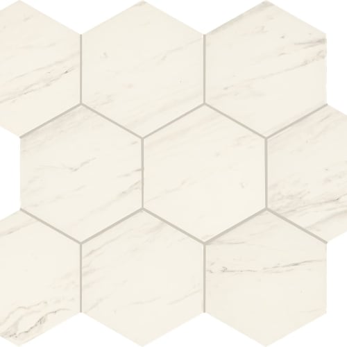 Perpetuo In Timeless White Hexagon 8