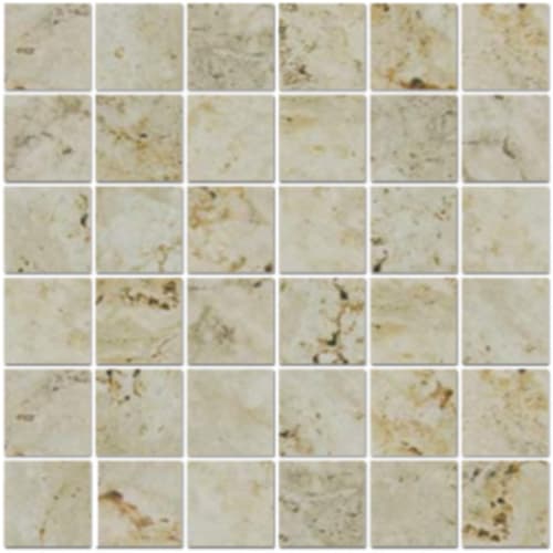 Pietra Romance in Almond - 2x2 Mosaic Tile