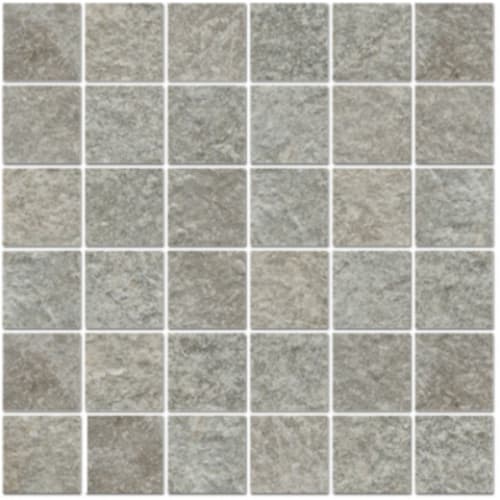 Pompei in Grigio - 2x2 Mosaic Tile