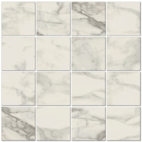 S.A.L.T. In Calacatta - 3X3 Mosaic