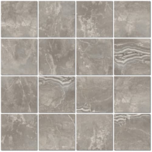 S.A.L.T. in Greige - 3x3 Mosaic Tile