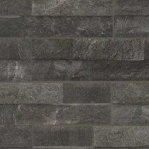 Stacked Slate in Anthracite - 3x15 Tile