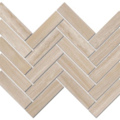 Stream In Crema - 1.5X6 Herringbone Mosaic