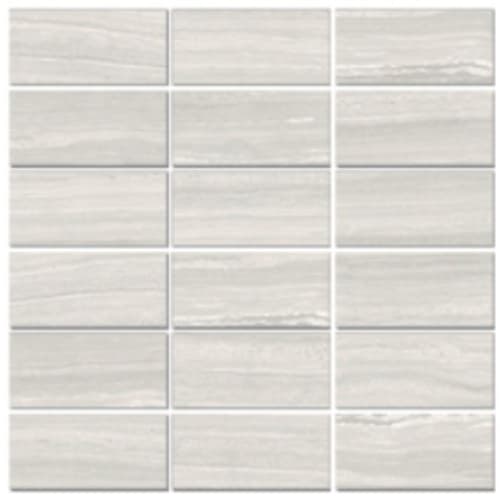 Stream in Grigio - 2x4 Stack Mosaic Tile
