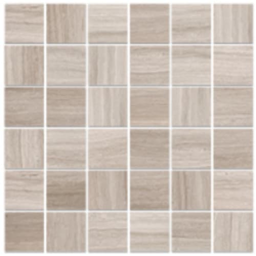 Stream in Taupe - 2x2 Mosaic Tile