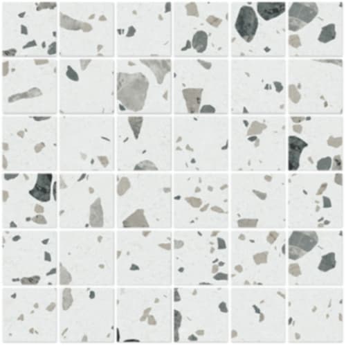 Tazzo In Pearl - 3X3 Mosaic
