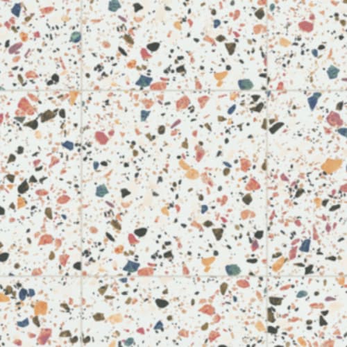 Tazzo in White - 24x24 Tile