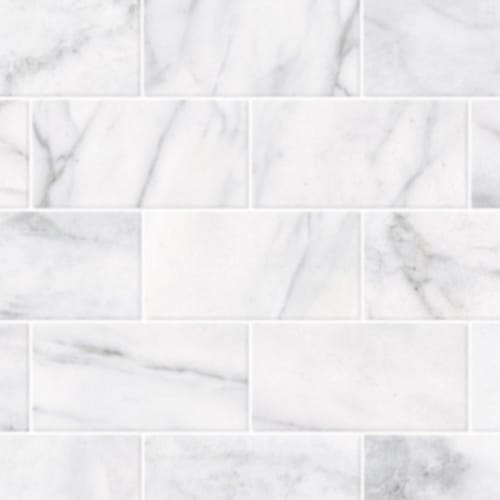 Timeless Stone in Carrara Marble - 12x24 Tile