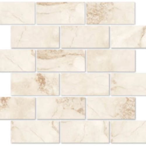 Touch Stone In Gold - 2X4 Brick Mosaic