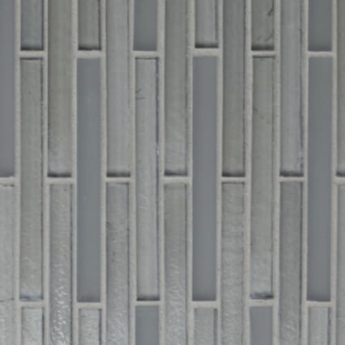 Trivium in Cloud - 1/2x4 Brick Mosaic Tile