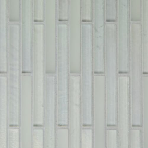 Trivium in Crema - 1/2x4 Brick Mosaic Tile