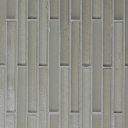 Trivium in Mist - 1/2x4 Brick Mosaic Tile