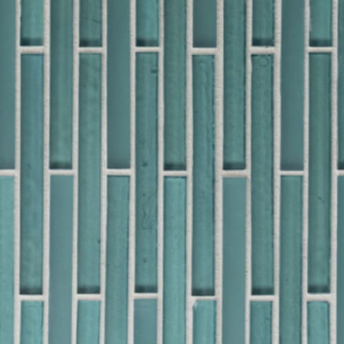Trivium in Sky - 1/2x4 Brick Mosaic Tile
