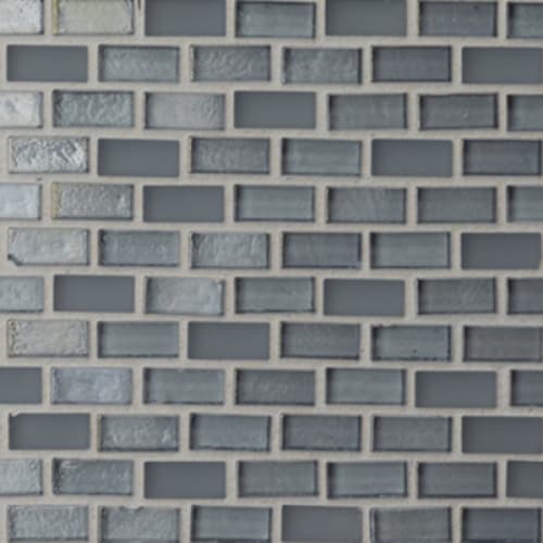Trivium In Steel - 3/8X3/4 Brick Mosaic
