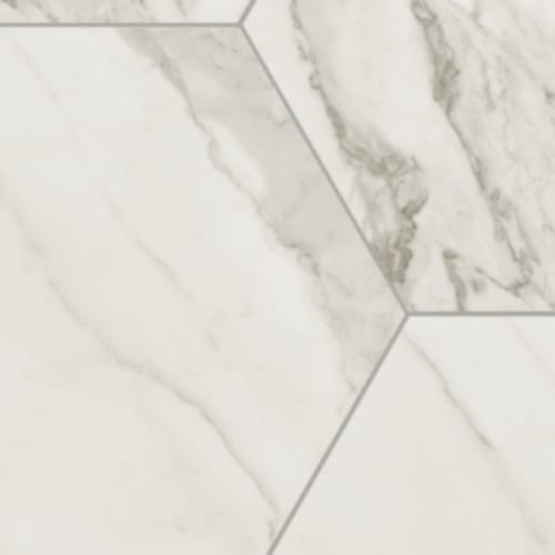 Union In Calacatta Silver - 20.5X23.6 Hexagon