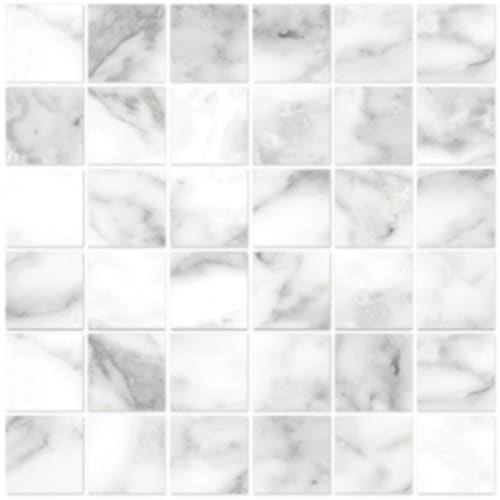 Vienna In Arabescato - 2X2 Mosaic