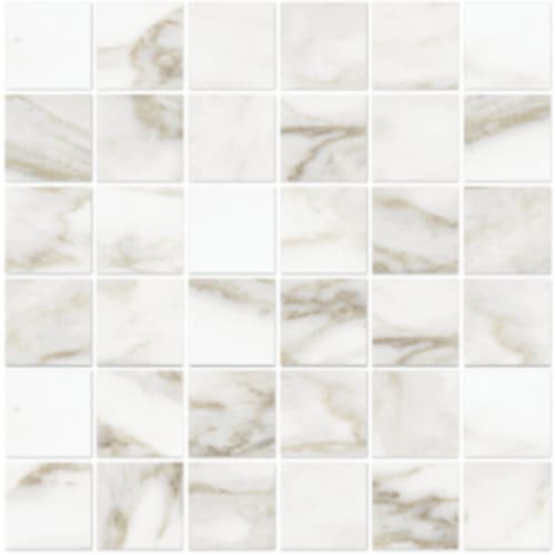 Vienna In Calacatta Paonazzo - 2X2 Mosaic
