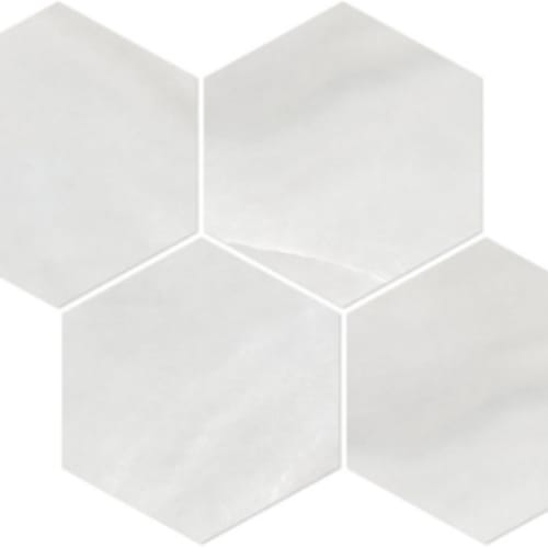 Vienna In Onyx Nuvolato - 6In Hexagon Mosaic