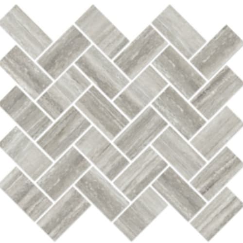 Vienna In Travertino Instrata - 1.5X6 Herringbone Mosaic