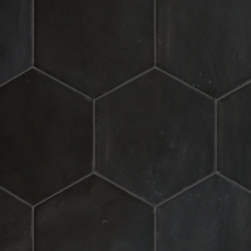 Wander In Nero - 5X6 Hexagon