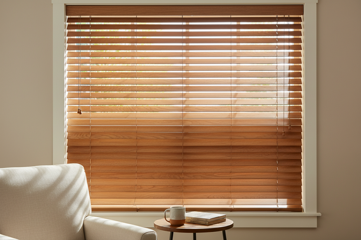 Wood blinds