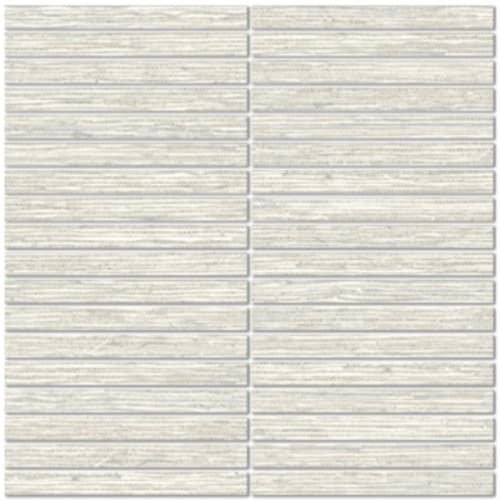 Woven Reeds in Diamond - 12x12 M-Stick Mosaic Tile