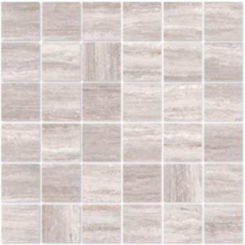 Zen In Light Taupe - 2X2 Mosaic