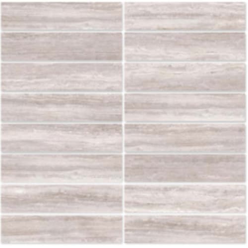 Zen in Light Taupe - 1.5x6 Stack Mosaic Tile