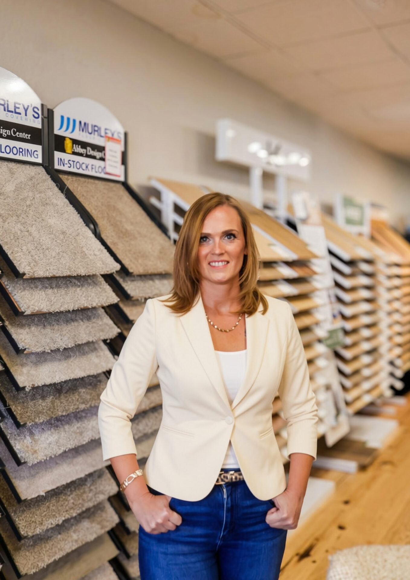 Amber, Sales/Design at Murley's Floor Covering