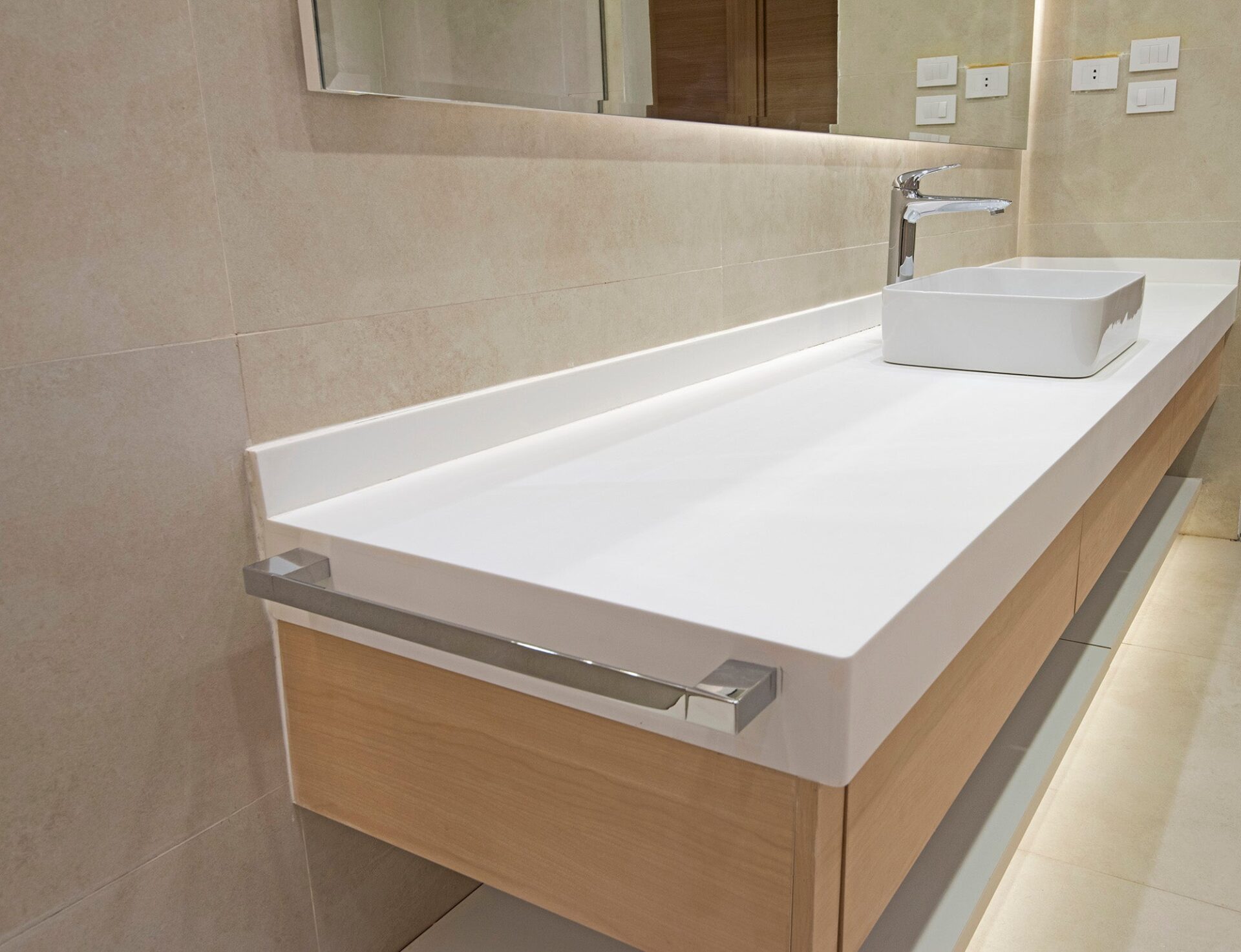 Quartz and granite bathroom countertops in the Tri-Cities, WA