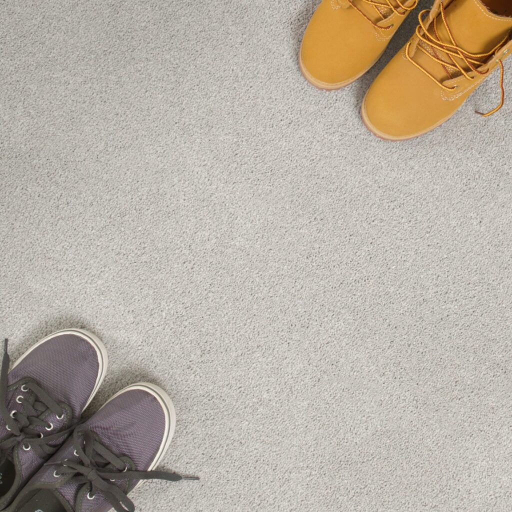 Carpeted bedroom