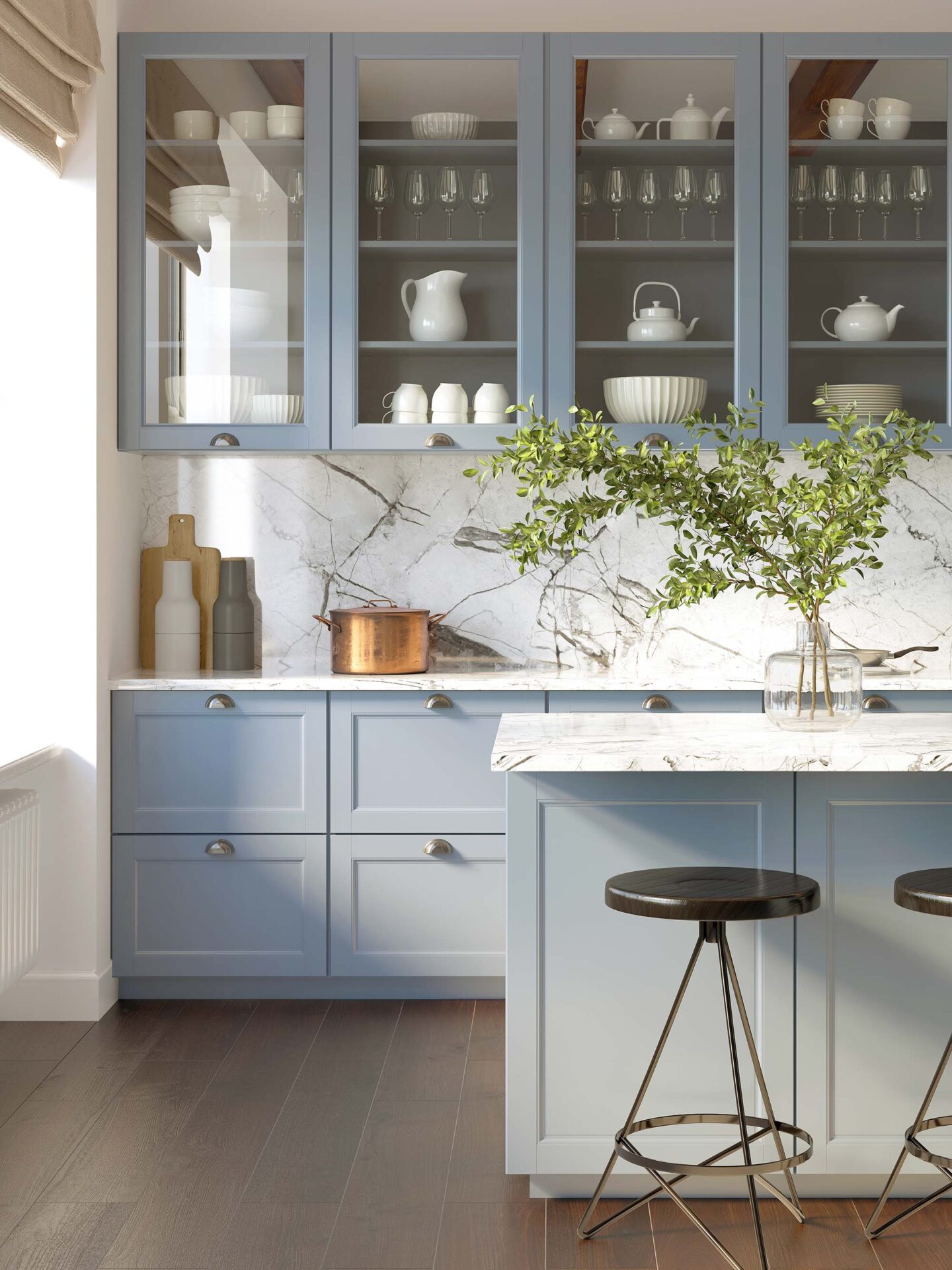 Custom kitchen cabinetry by Murley's in the Tri-Cities, WA