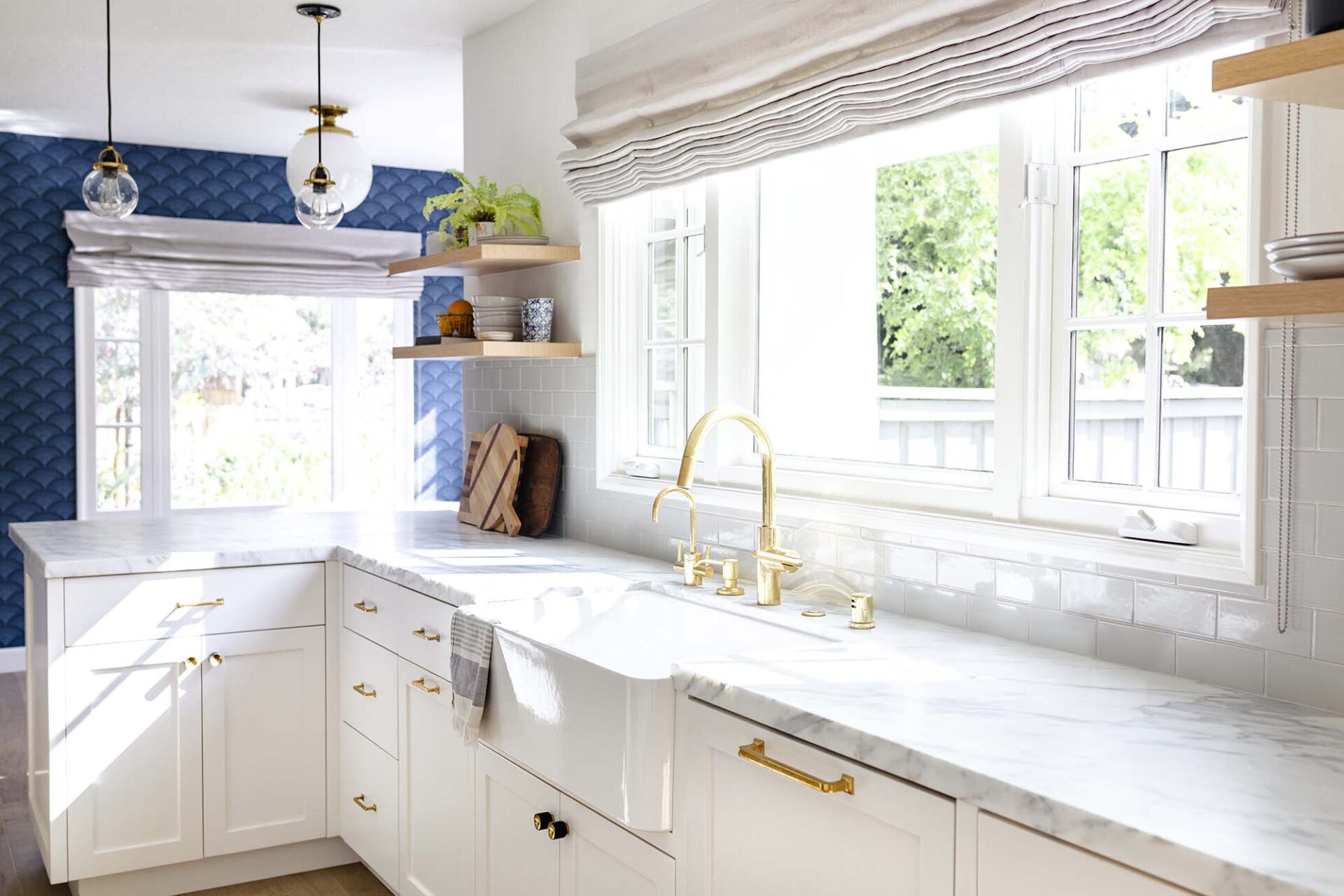 Granite, quartz and marble kitchen countertops