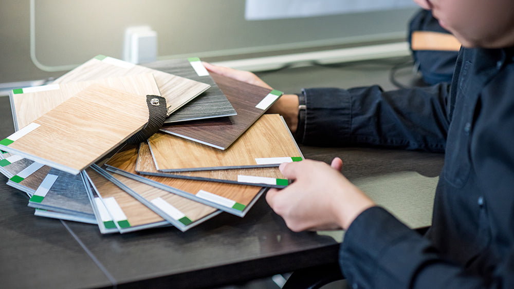 Flooring consultant visiting a Tri-Cities home on the homeowner's schedule