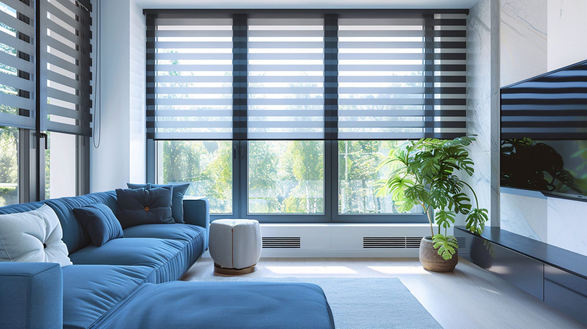 Professionally installed window treatments in the Tri-Cities